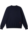 HOYT NAVY SWEATER