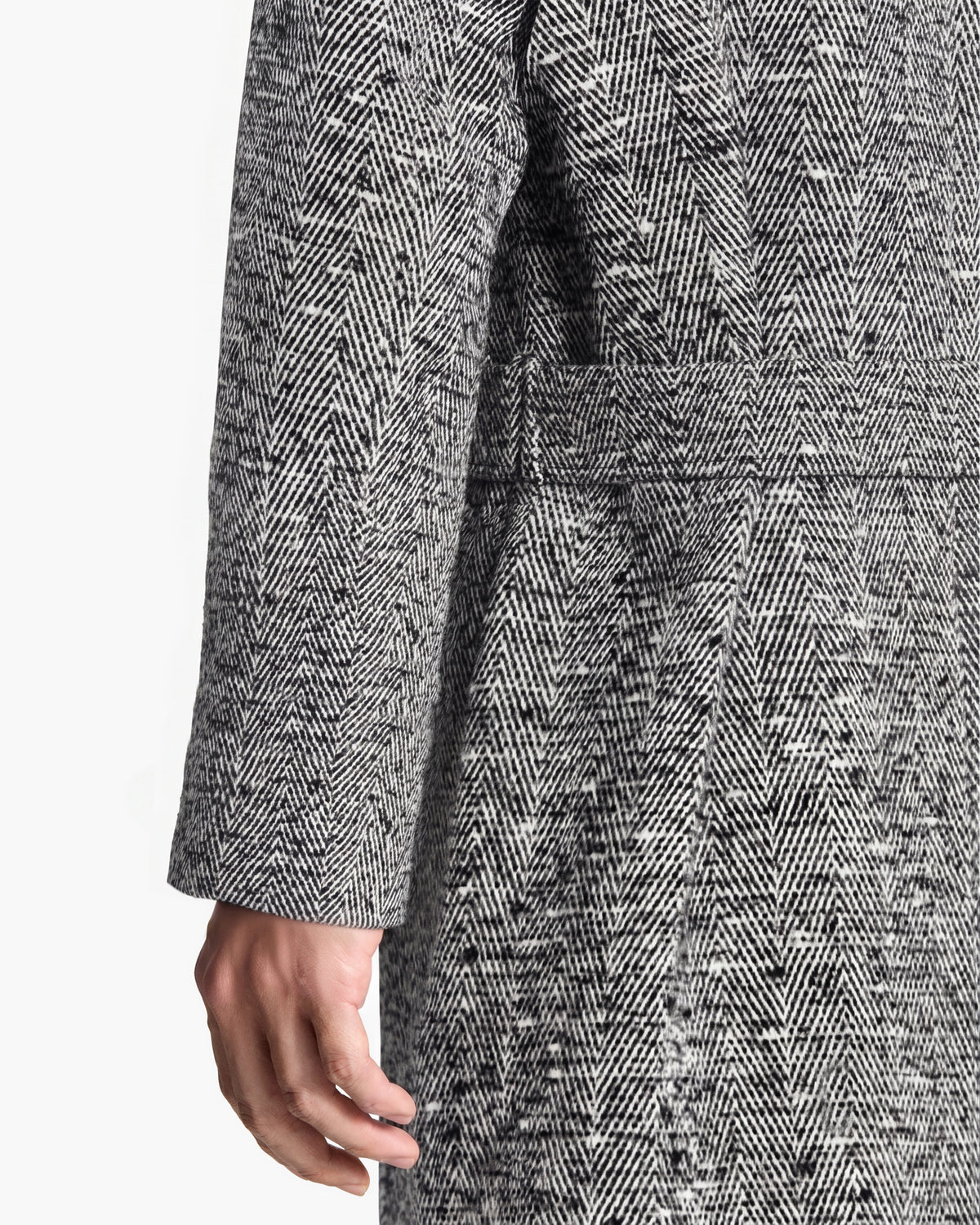 STEINWAY HERRINGBONE COAT