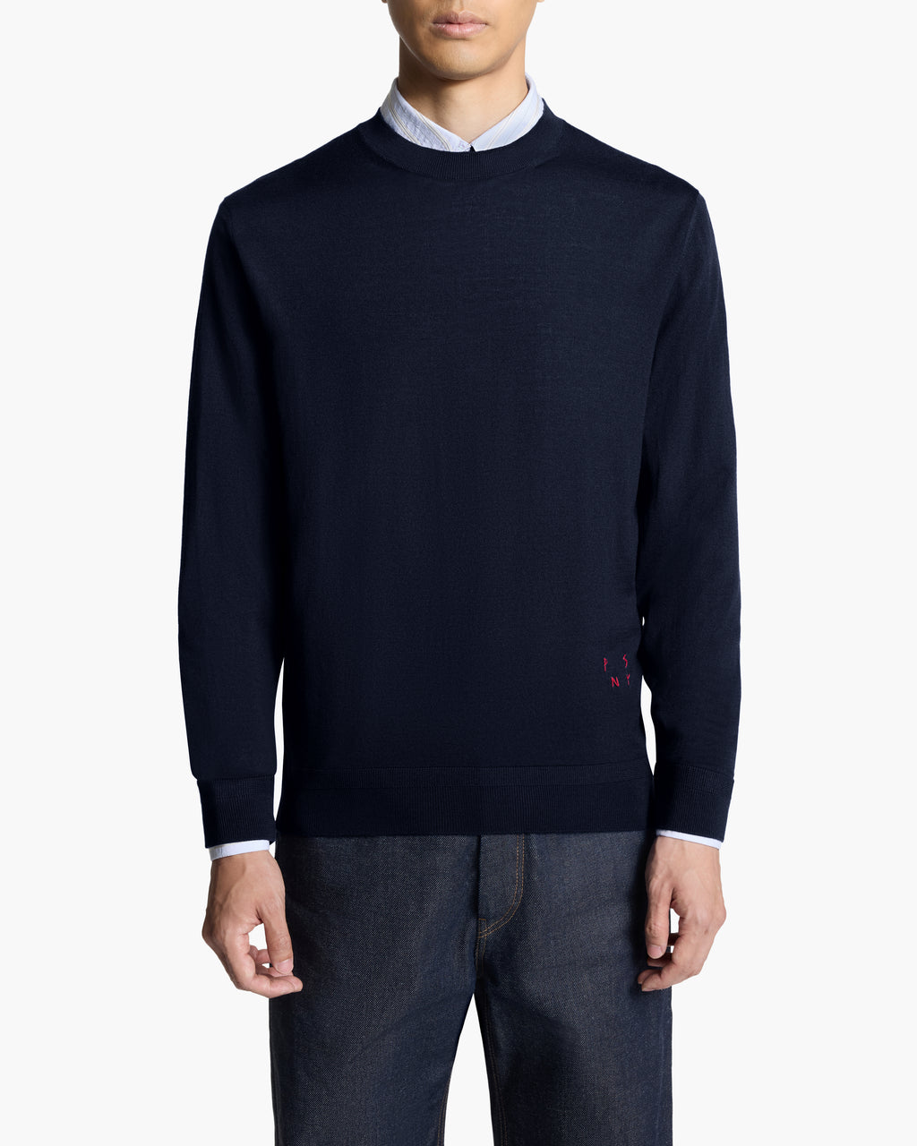 HOYT NAVY SWEATER