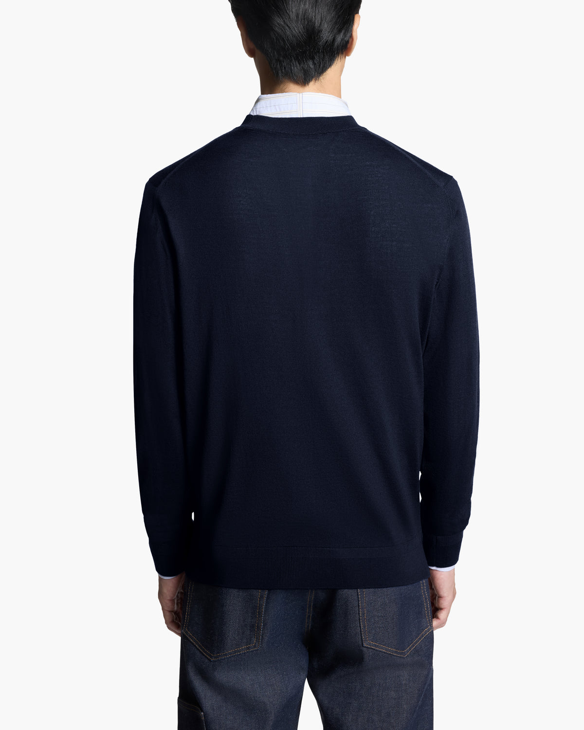 HOYT NAVY SWEATER