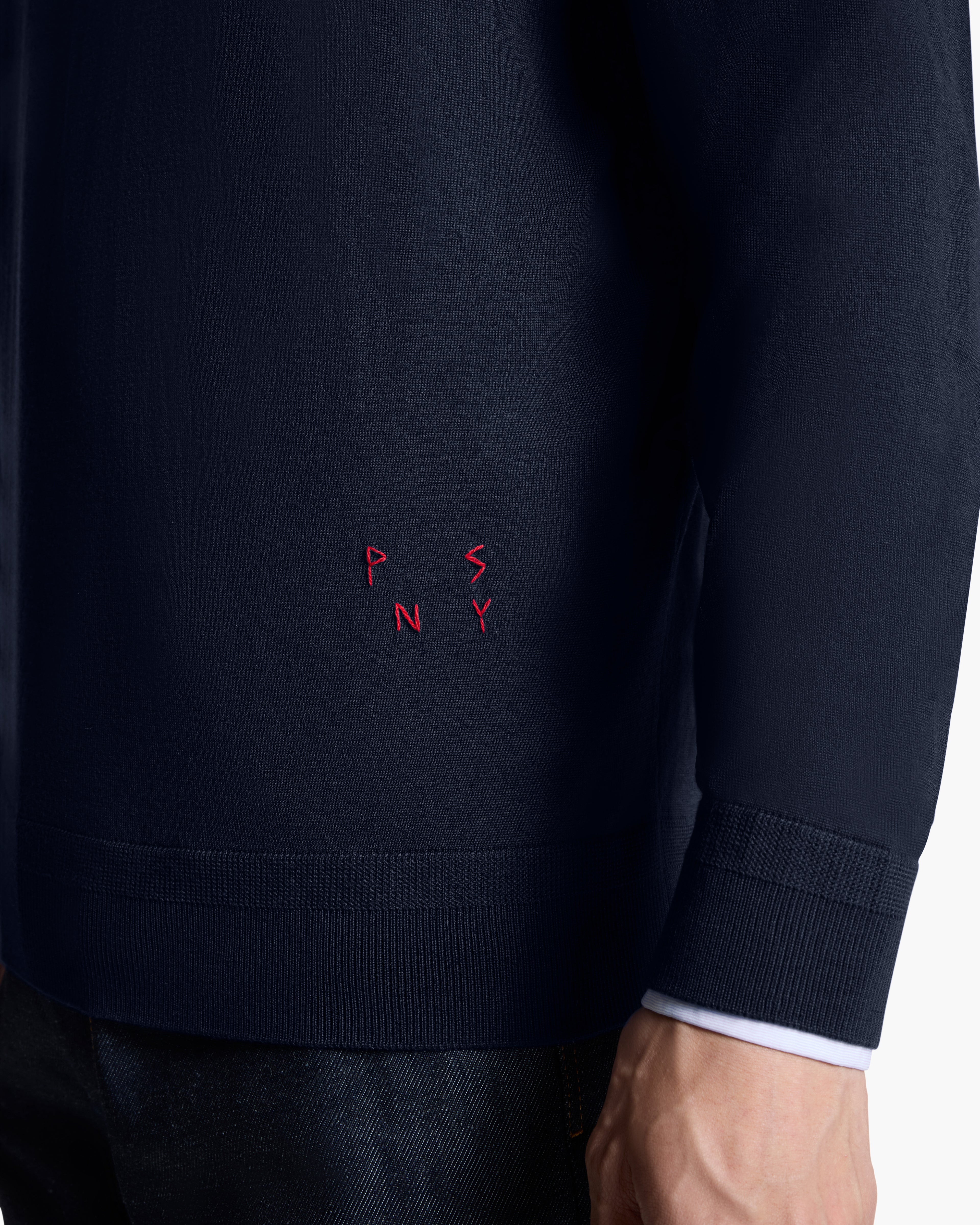 HOYT NAVY SWEATER