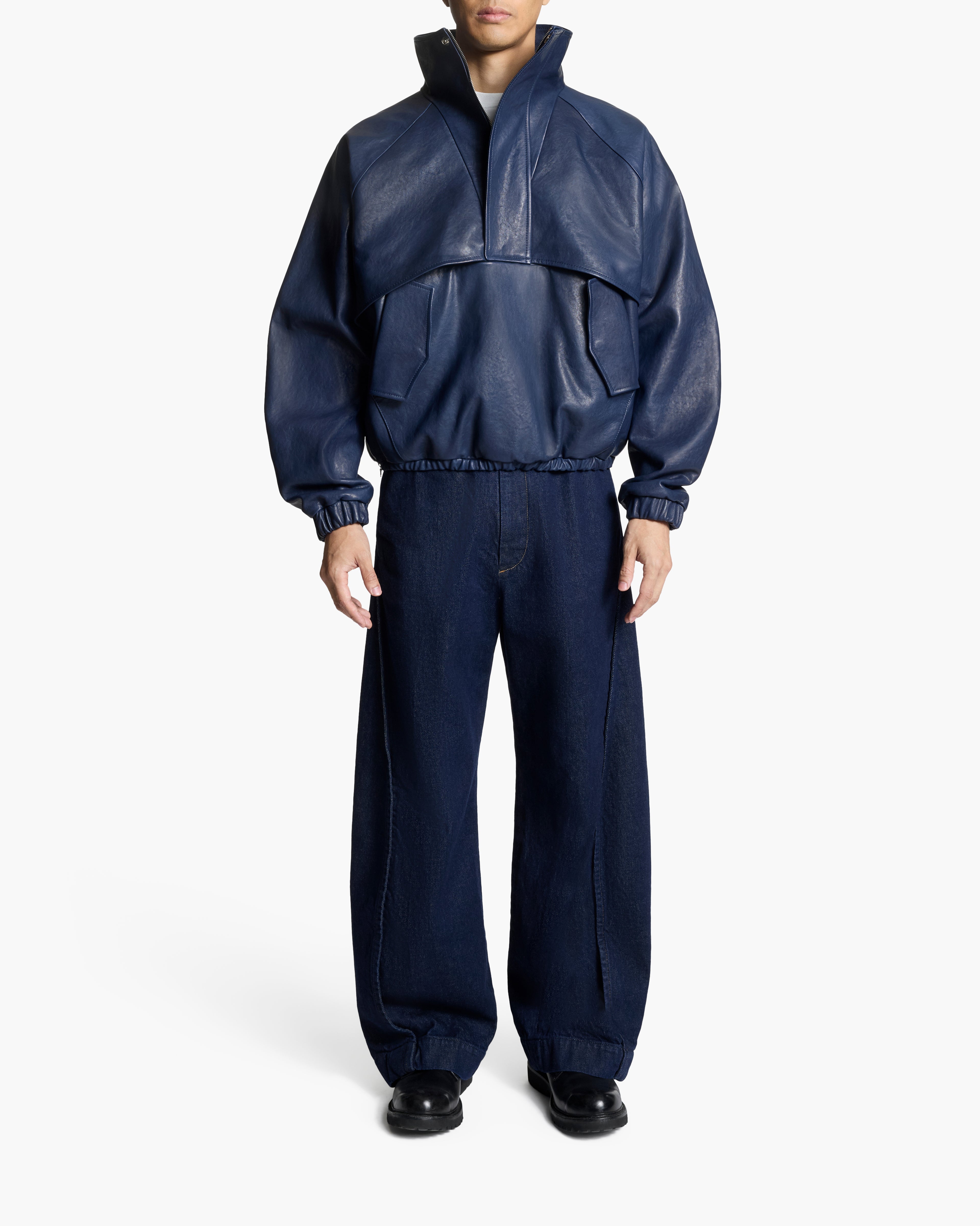 DEKALB LEATHER ANORAK