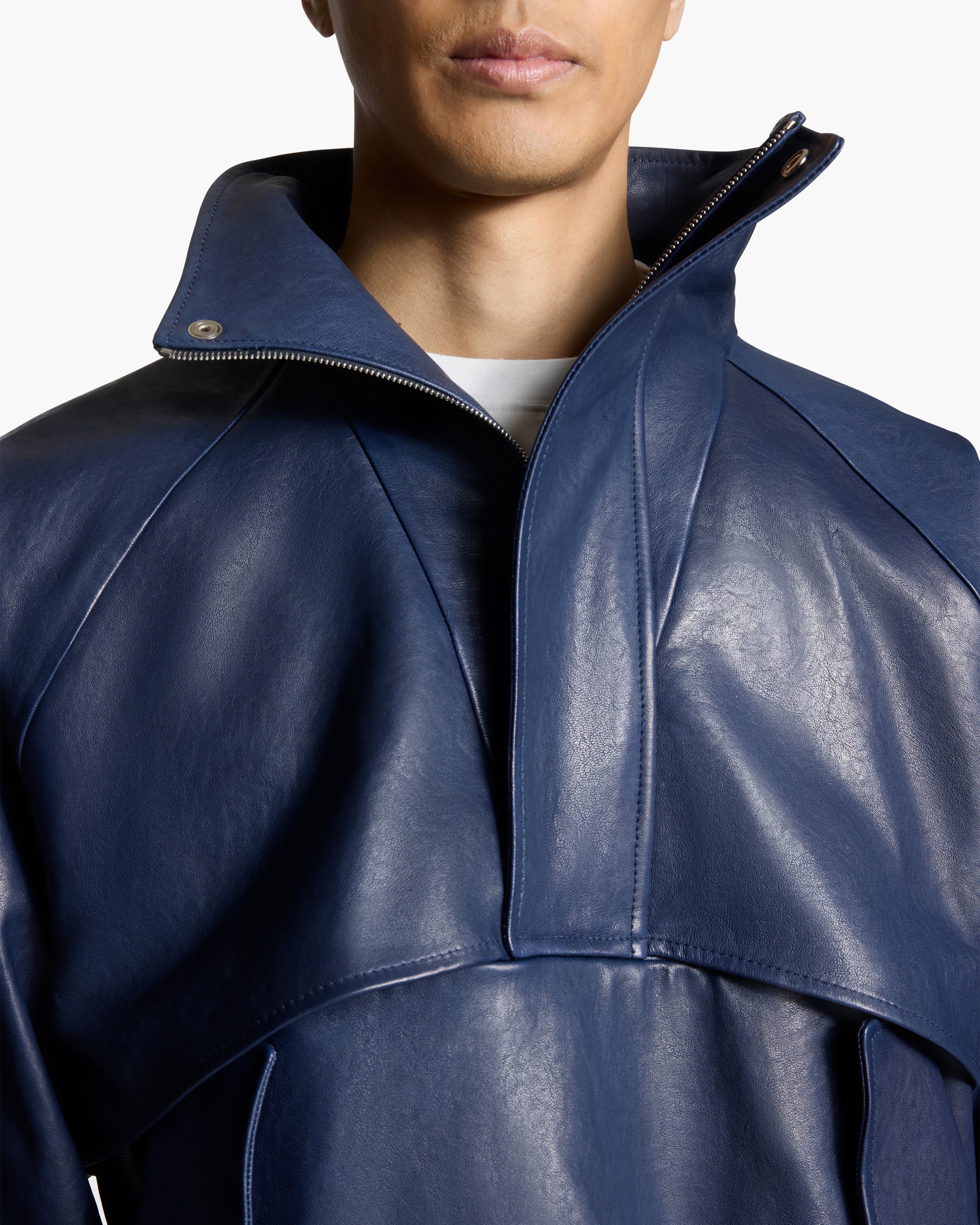 DEKALB LEATHER ANORAK