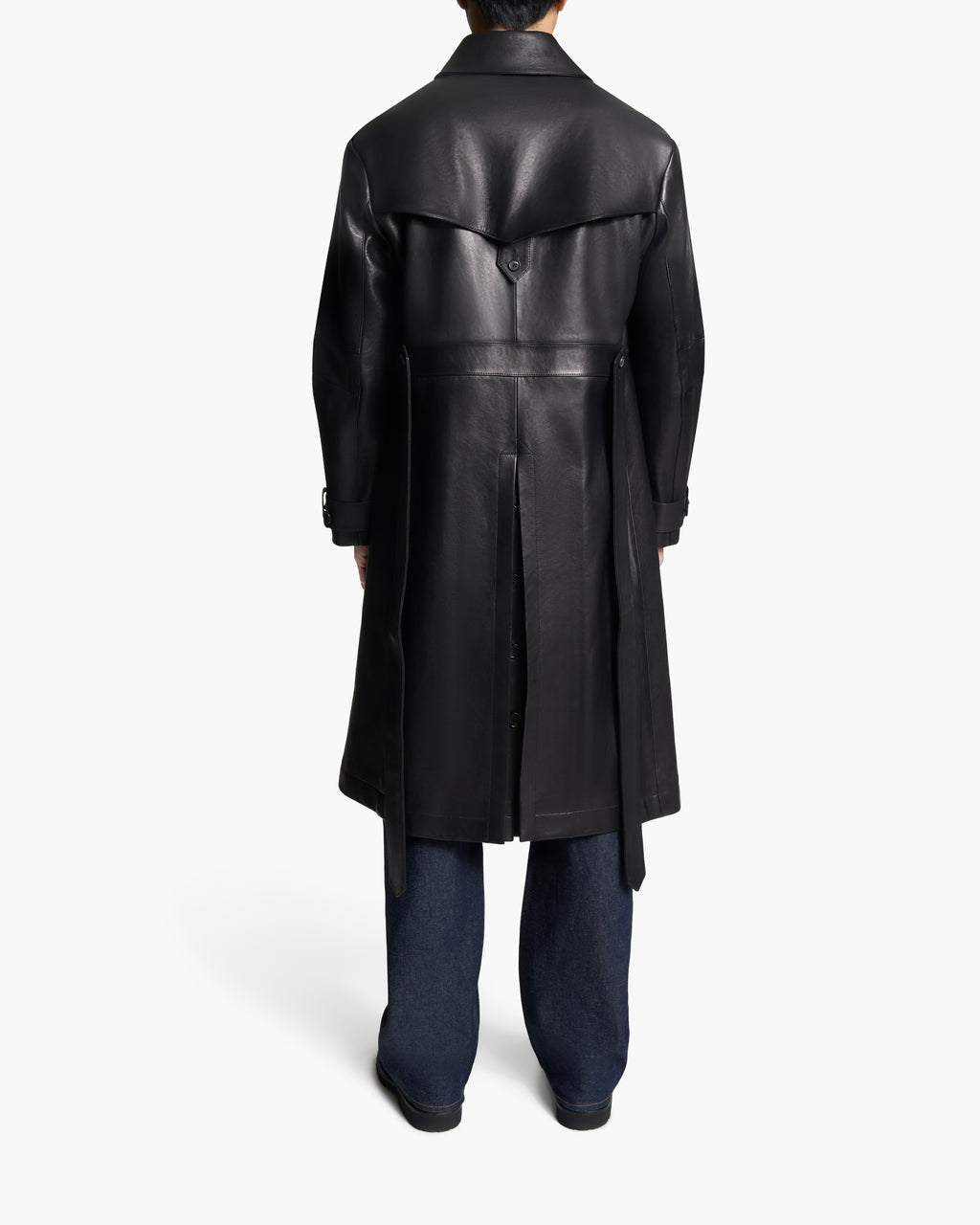 LAFAYETTE LEATHER TRENCH