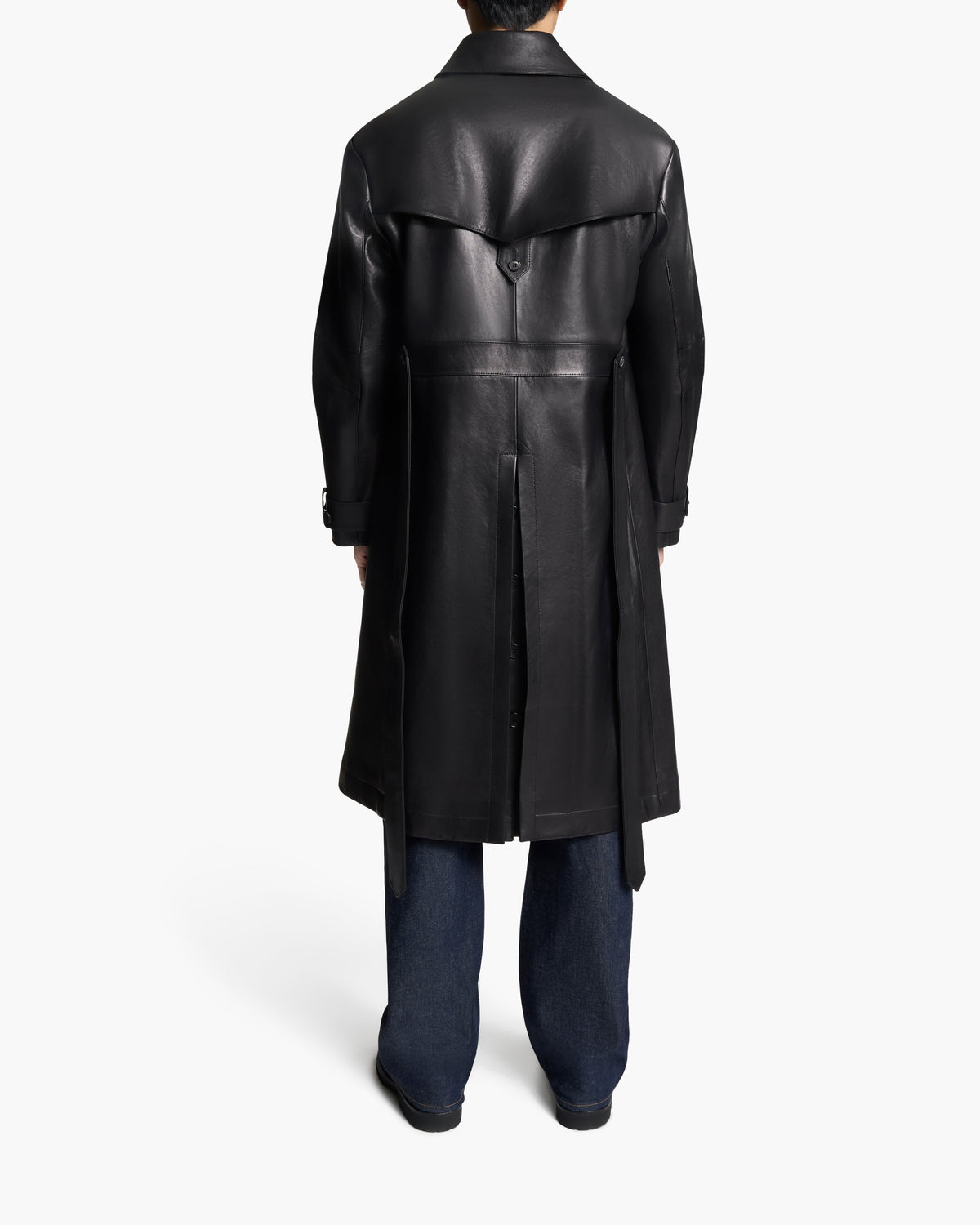 LAFAYETTE LEATHER TRENCH