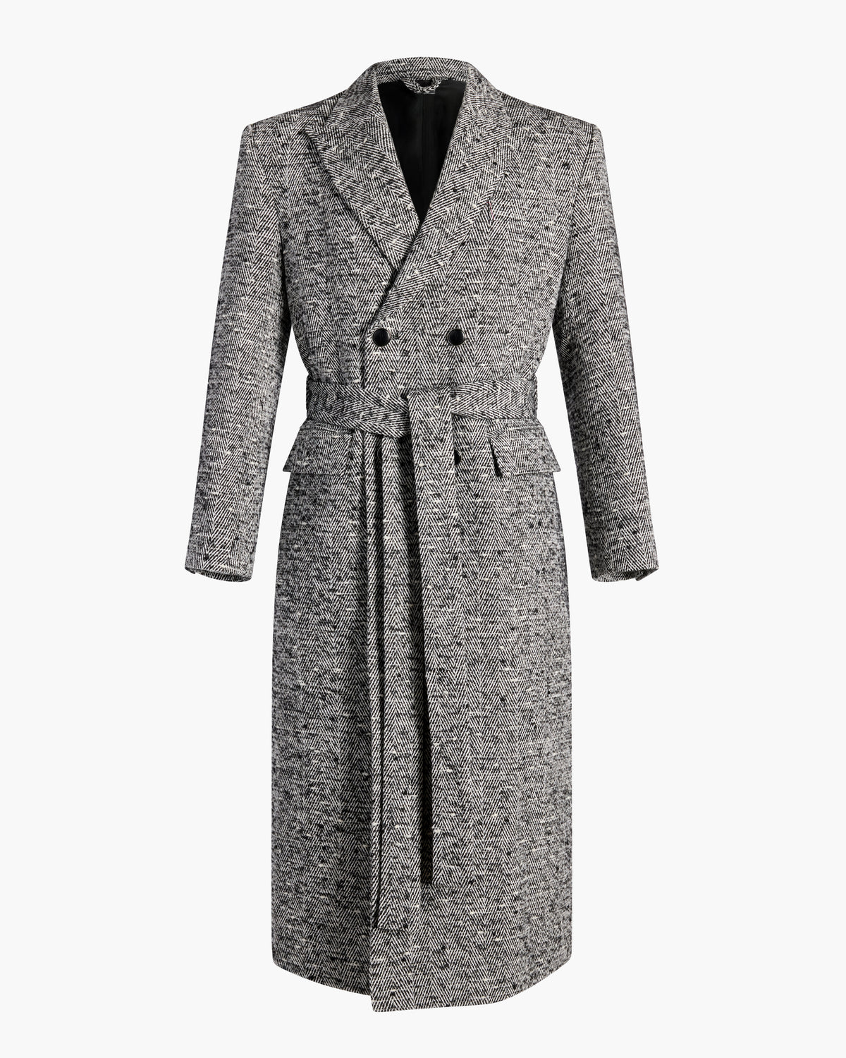 STEINWAY HERRINGBONE COAT